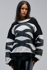 CROSSING LINES SWEATSHIRT