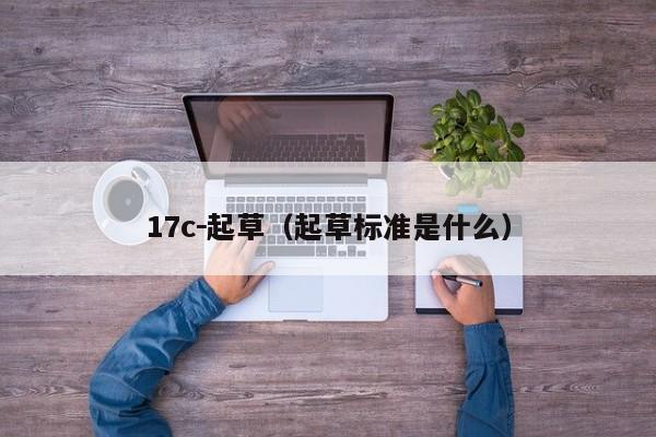 17c-起草(起草标准是什么)