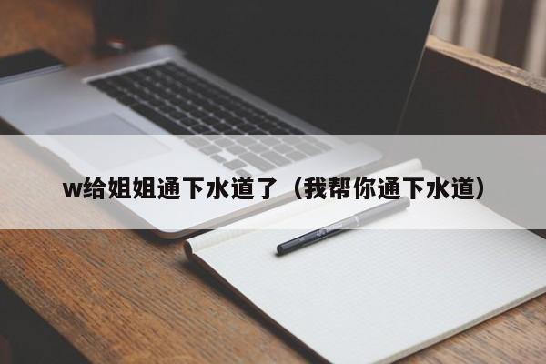 w给姐姐通下水道了(我帮你通下水道)