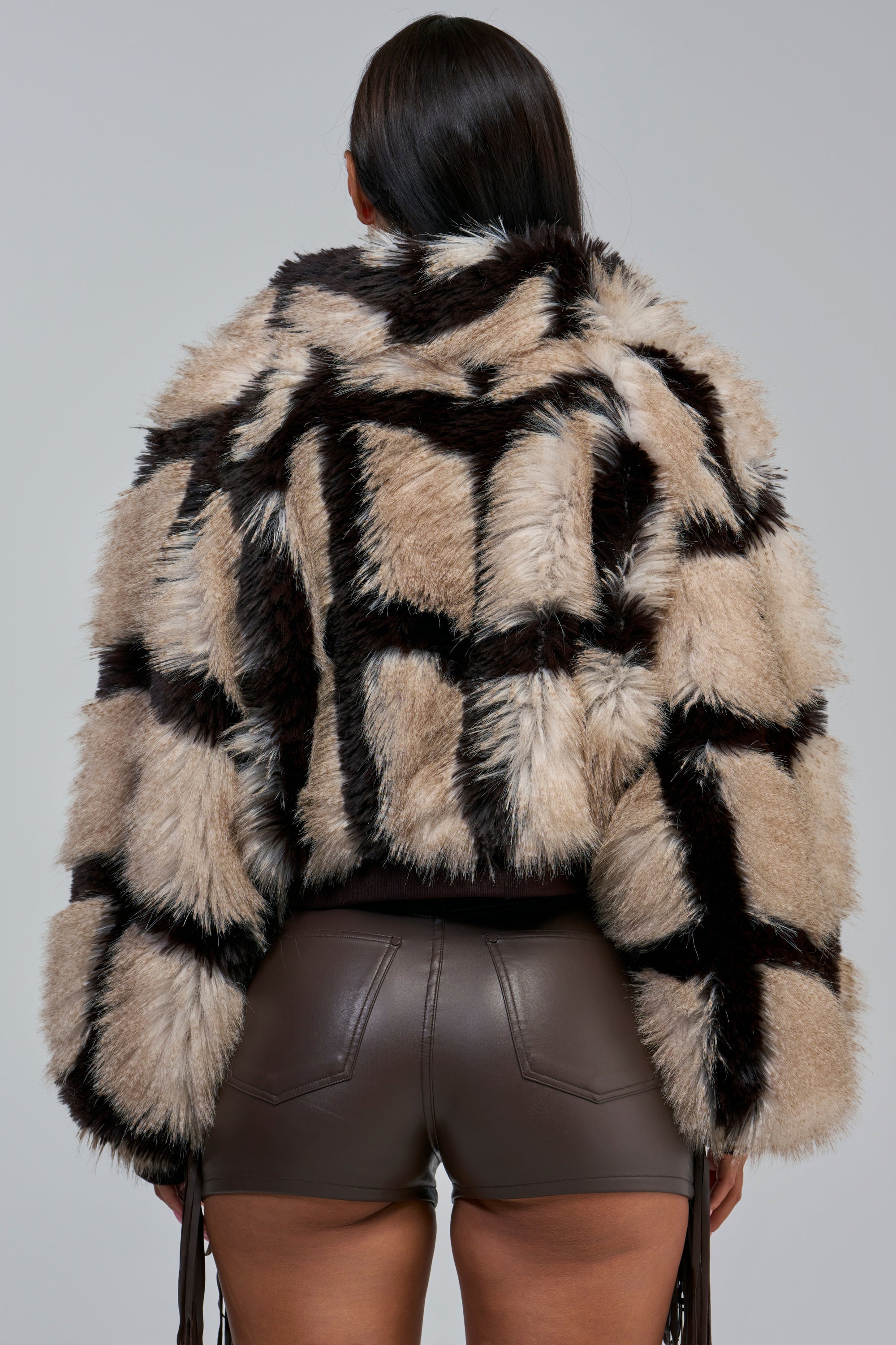 DELILAH FAUX FUR BOMBER