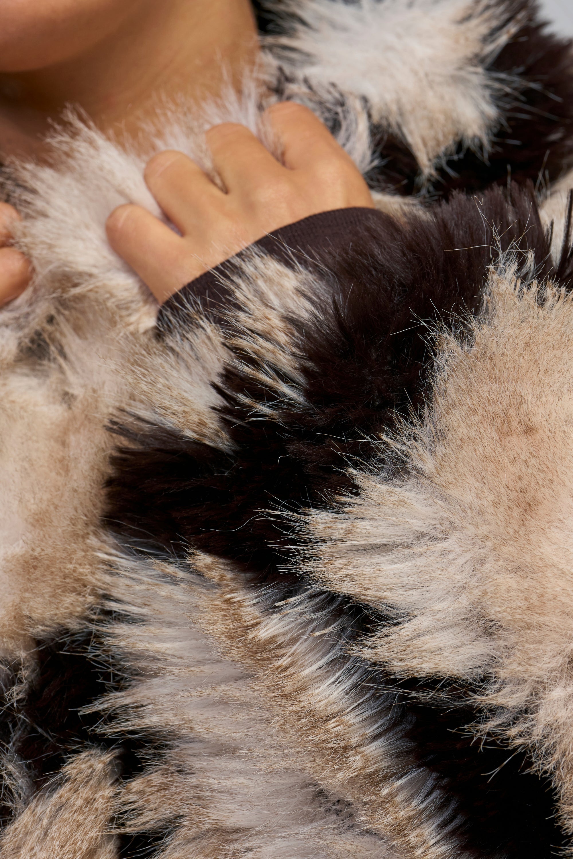 DELILAH FAUX FUR BOMBER