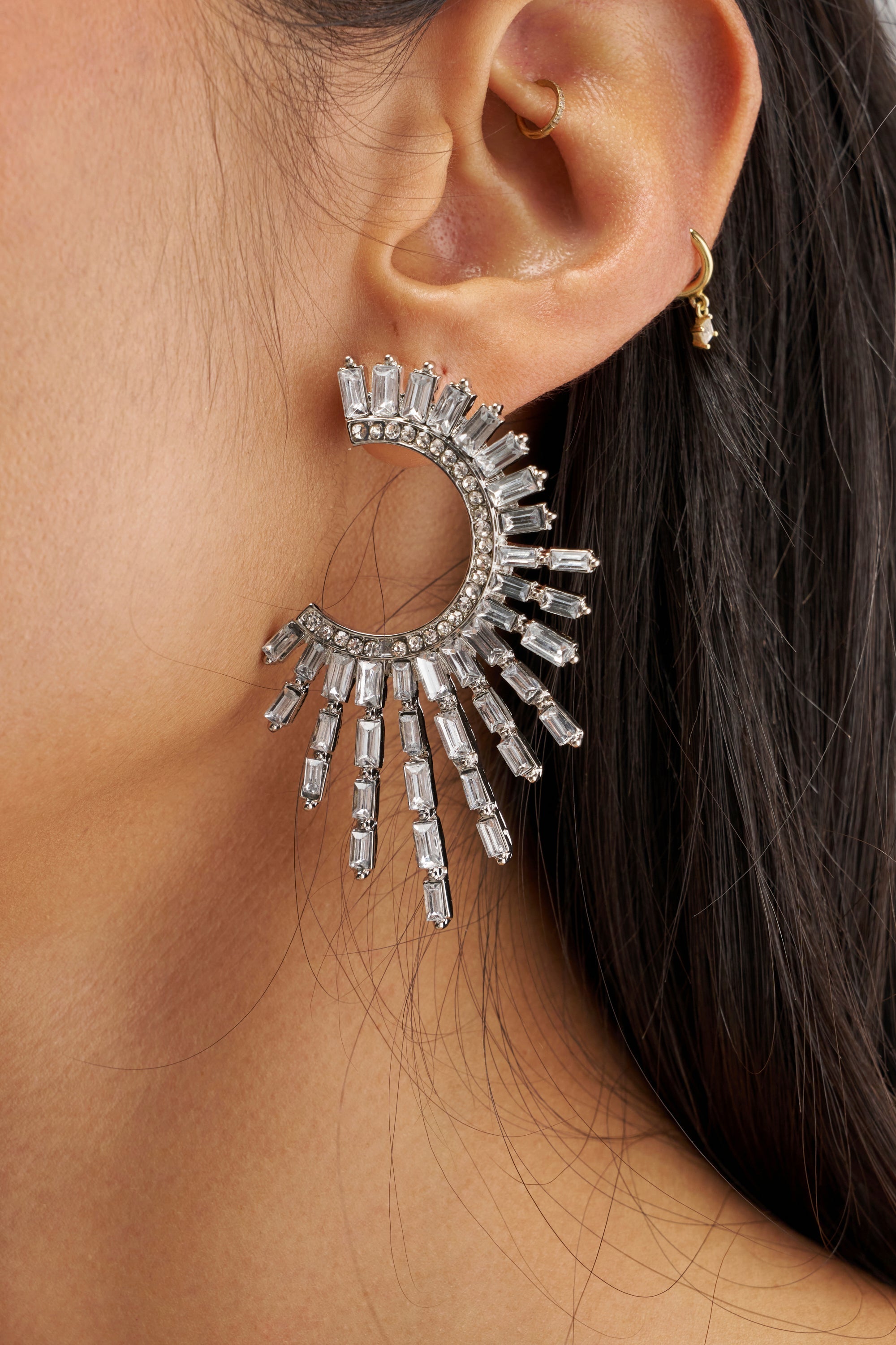 CRYSTAL BURST EARRINGS