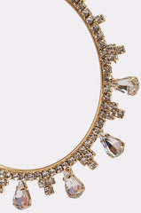 CRYSTAL DREAMS HOOP EARRINGS
