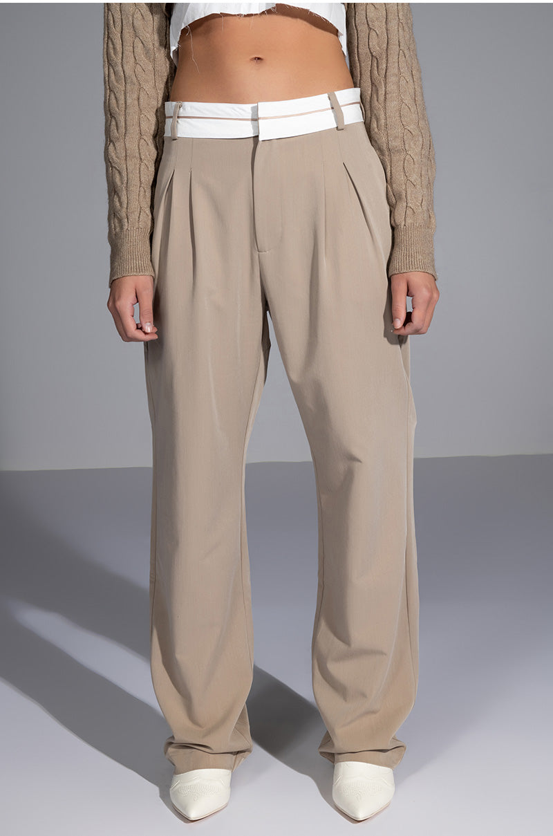 CERTIFIED BOSS WIDE LEG TROUSER