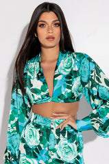 COME MY WAY ULTRA CROPPED BLOUSE